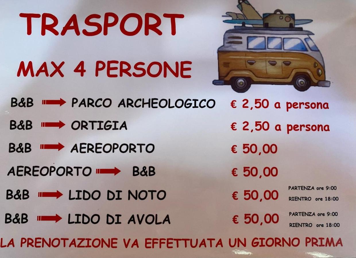 B&B L'Infiorescenza New Syracuse Eksteriør billede